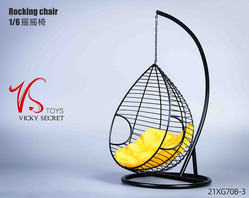 Hanging Chair (Yellow) 1/6 Scale Accessory Gallery Image 3