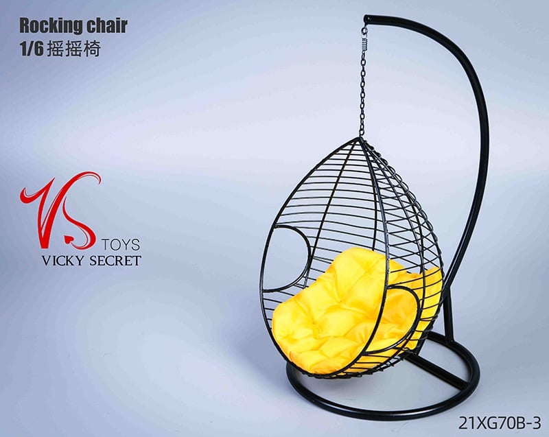 Hanging Chair (Yellow) 1/6 Scale Accessory Gallery Image 4