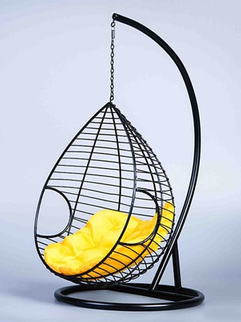 Hanging Chair (Yellow) 1/6 Scale Accessory Gallery Image 2