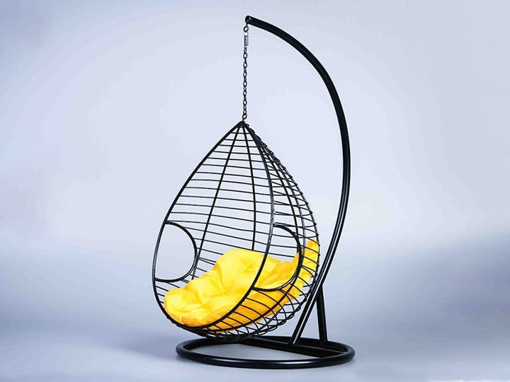 Hanging Chair (Yellow) 1/6 Scale Accessory Gallery Image 1