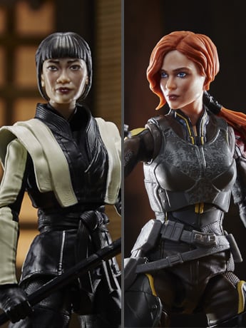 Snake Eyes: G.I. Joe Origins Classified Series Wave 6 Set of 2 Figures