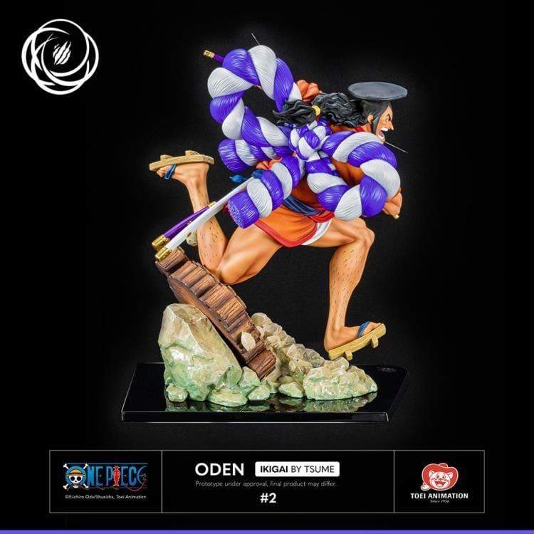One Piece Ikigai #2 Kozuki Oden (Wano Ver.) 1/6 Scale Statue Gallery Image 5