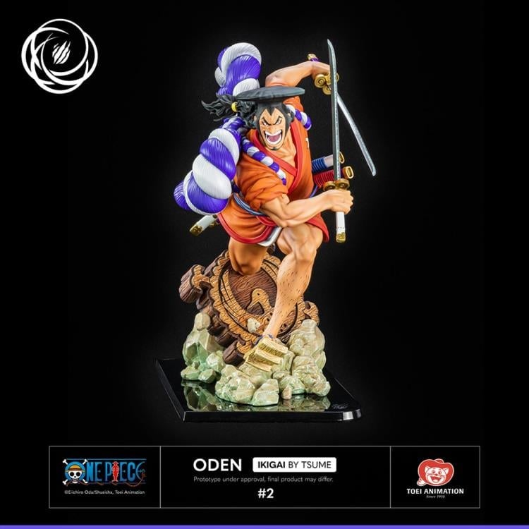 One Piece Ikigai #2 Kozuki Oden (Wano Ver.) 1/6 Scale Statue Gallery Image 3