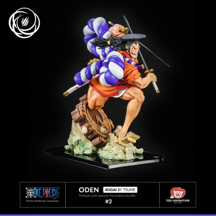 One Piece Ikigai #2 Kozuki Oden (Wano Ver.) 1/6 Scale Statue Gallery Image 4