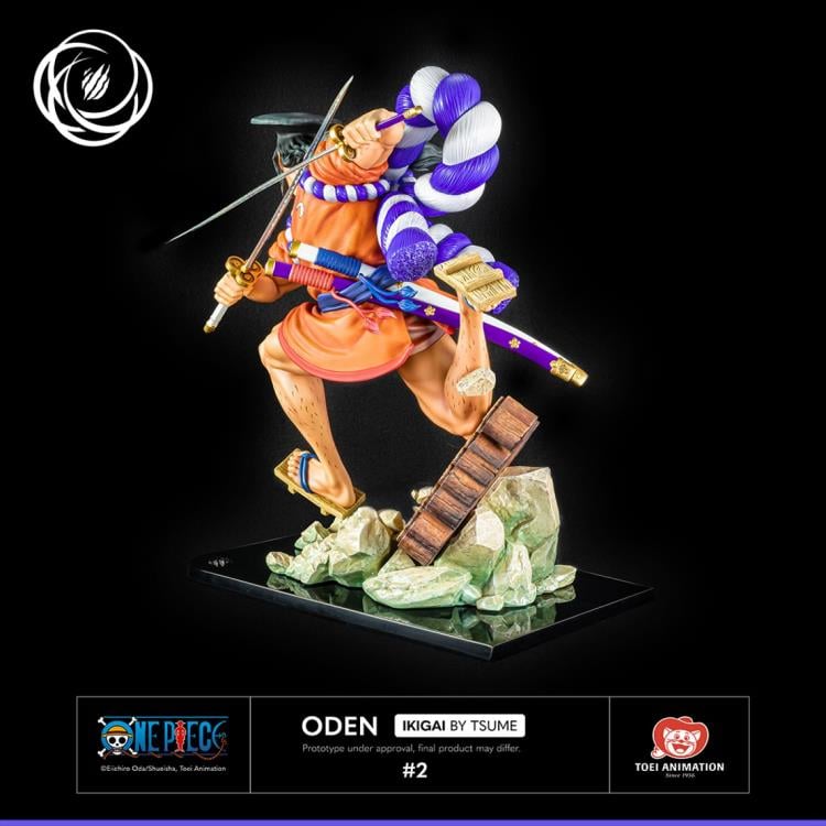 One Piece Ikigai #2 Kozuki Oden (Wano Ver.) 1/6 Scale Statue Gallery Image 8