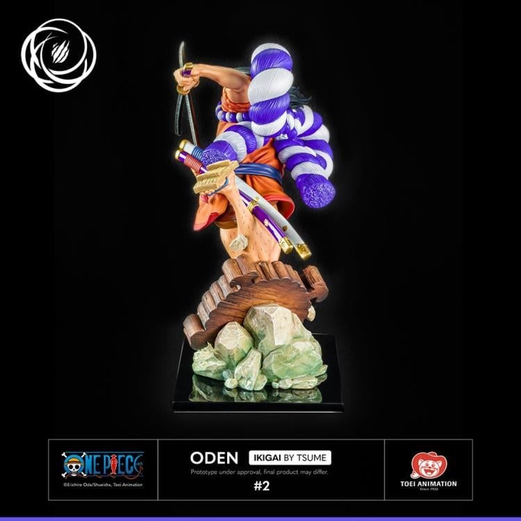 One Piece Ikigai #2 Kozuki Oden (Wano Ver.) 1/6 Scale Statue Gallery Image 7