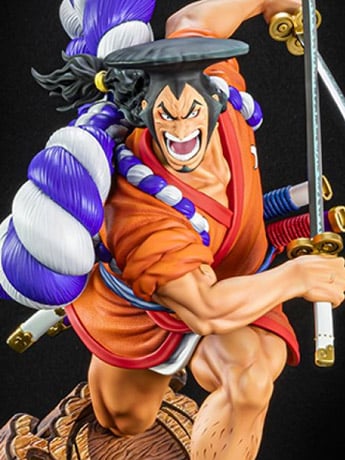 One Piece Ikigai #2 Kozuki Oden (Wano Ver.) 1/6 Scale Statue Gallery Image 2