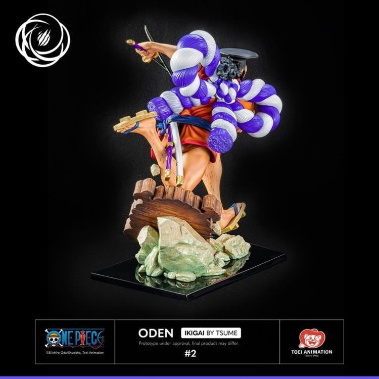 One Piece Ikigai #2 Kozuki Oden (Wano Ver.) 1/6 Scale Statue Gallery Image 6