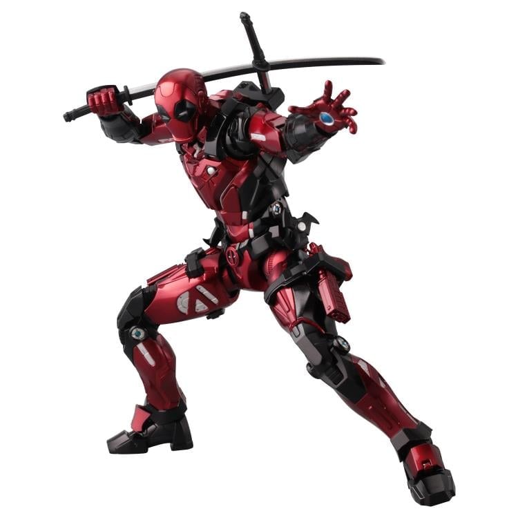 Marvel Fighting Armor Deadpool BBTS Exclusive Figure Gallery Image 8