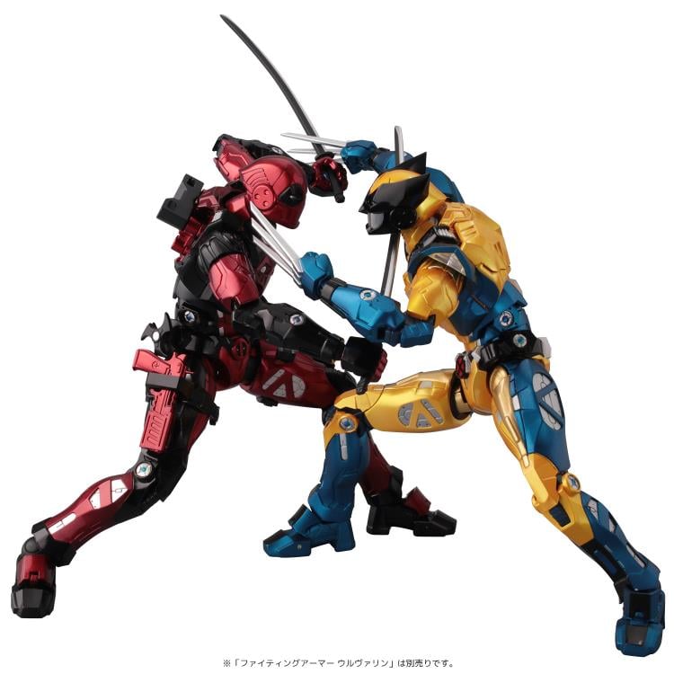Marvel Fighting Armor Deadpool BBTS Exclusive Figure Gallery Image 12