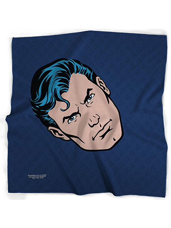 DC Comics Superman Blue Bandana Gallery Image 2