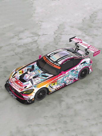 Good Smile Racing Hatsune Miku 1/43 Scale GT AMG (2021 Super GT Ver.) Gallery Image 2