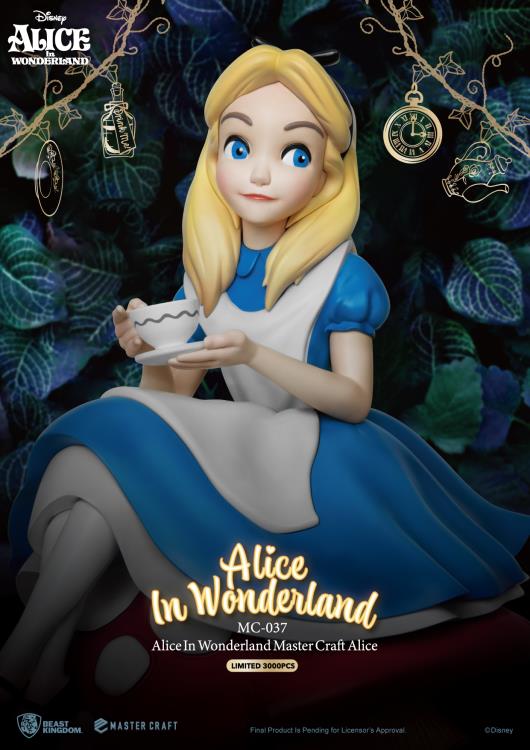 Alice in Wonderland Master Craft MC-037 Alice Limited Edition Statue Gallery Image 6