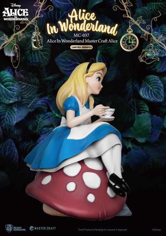 Alice in Wonderland Master Craft MC-037 Alice Limited Edition Statue Gallery Image 4