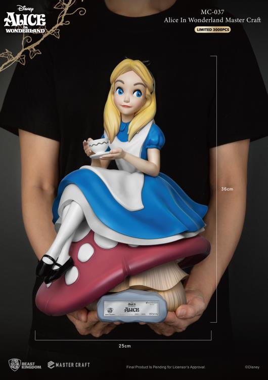 Alice in Wonderland Master Craft MC-037 Alice Limited Edition Statue Gallery Image 7