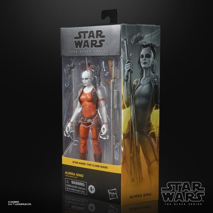 Star Wars: The Black Series 6" Aurra Sing (The Clone Wars) Gallery Image 7