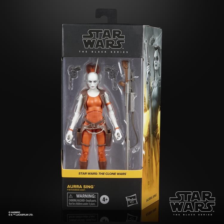 Star Wars: The Black Series 6" Aurra Sing (The Clone Wars) Gallery Image 8