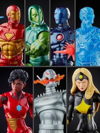 Marvel Legends Ursa Major BAF Action Figures - 7 Figure Set