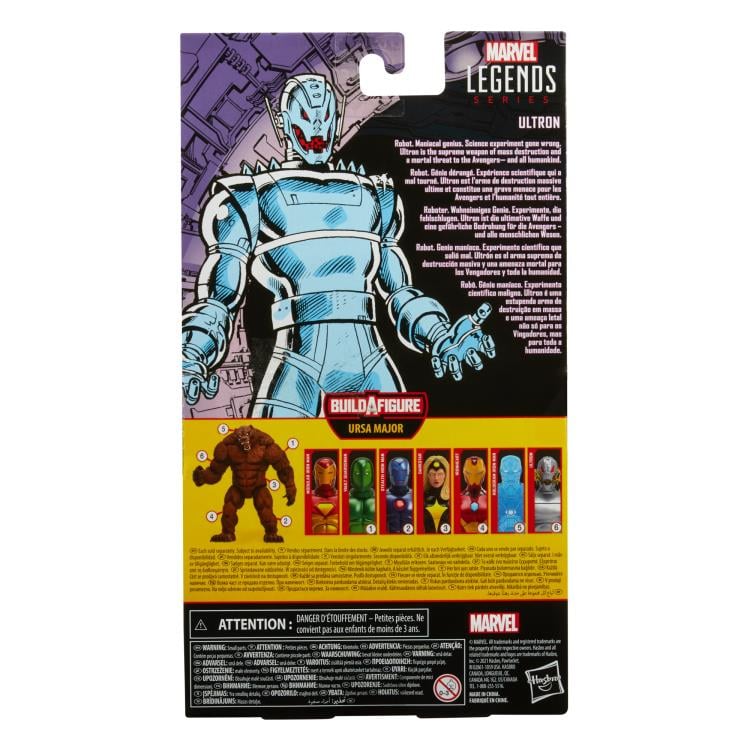 Iron Man Comic Marvel Legends Wave 1 Set of 7 Action Figures (Ursa Major BAF) Gallery Image 43
