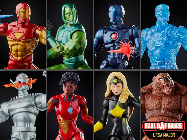 Marvel Legends Ursa Major BAF Action Figures - 7 Figure Set