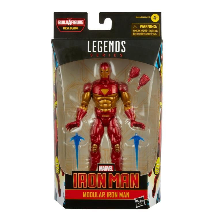 Iron Man Marvel Legends Modular Iron Man Action Figure (Ursa Major BAF) Gallery Image 9