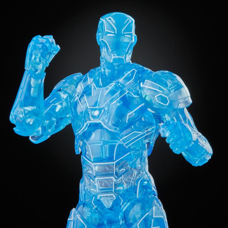 Iron Man Marvel Legends Hologram Iron Man Action Figure (Ursa Major BAF) Gallery Image 7