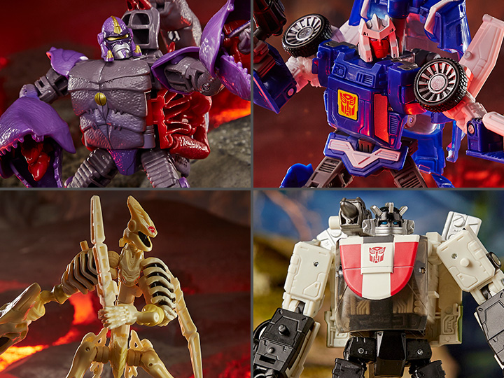 Transformers War for Cybertron: Kingdom Deluxe Wave 3 Set of 4 Figures Gallery Image 1