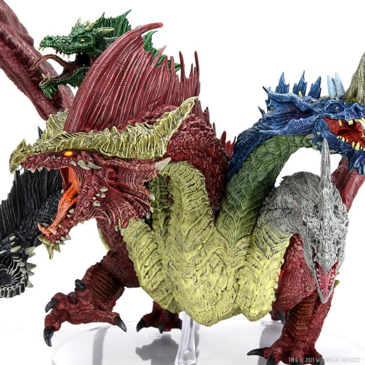 Dungeons & Dragons Icons of the Realms Gargantuan Tiamat Premium Painted Figure Gallery Image 7