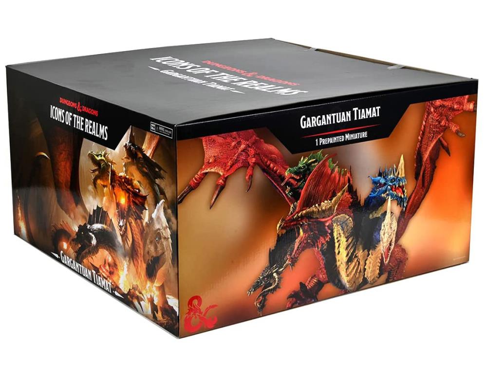 Dungeons & Dragons Icons of the Realms Gargantuan Tiamat Premium Painted Figure Gallery Image 11
