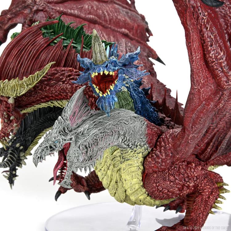 Dungeons & Dragons Icons of the Realms Gargantuan Tiamat Premium Painted Figure Gallery Image 6