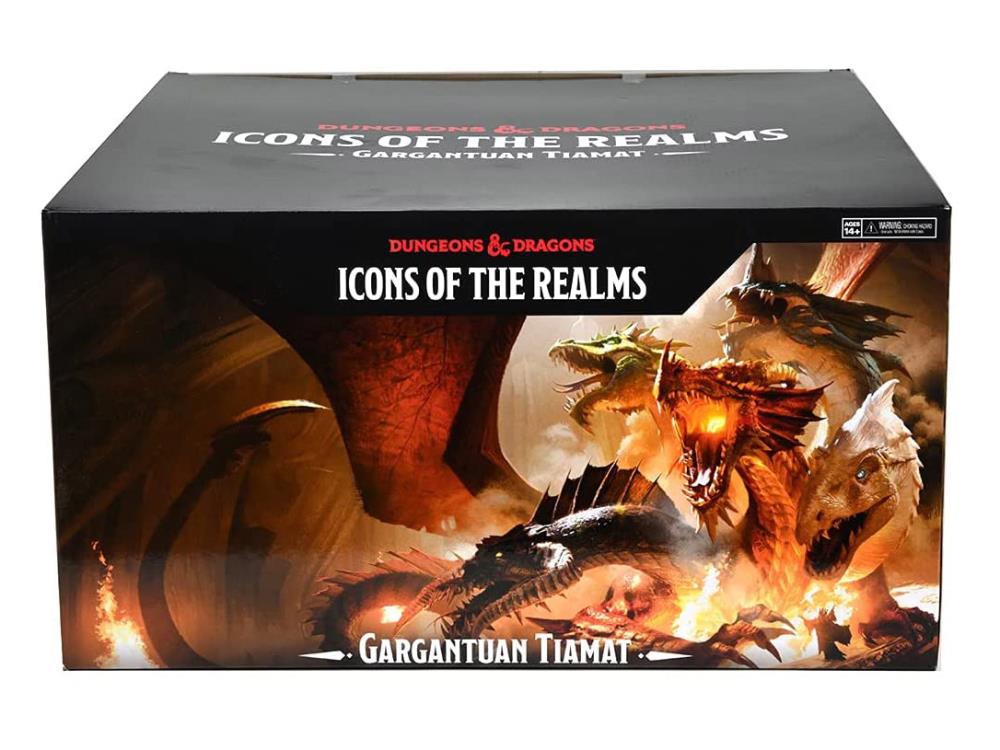 Dungeons & Dragons Icons of the Realms Gargantuan Tiamat Premium Painted Figure Gallery Image 9