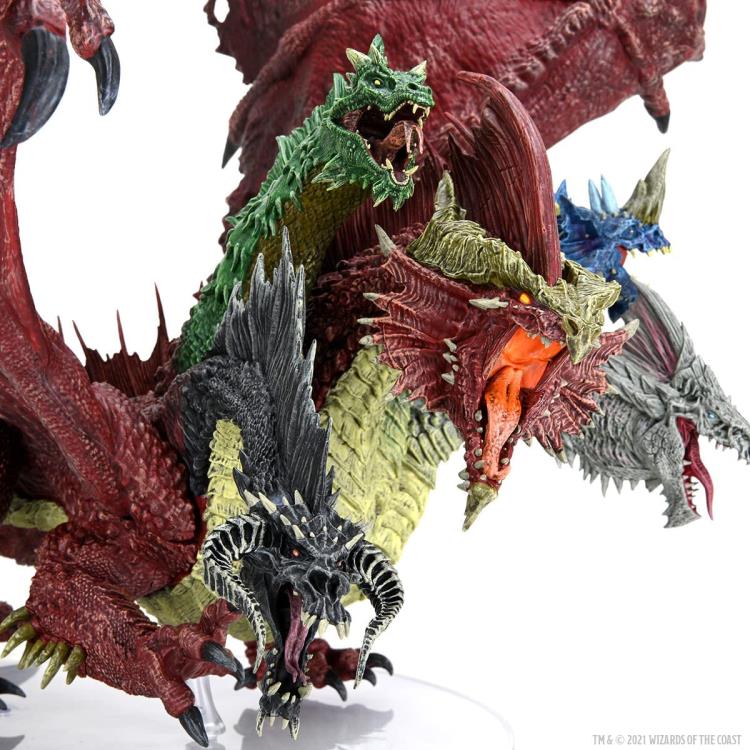 Dungeons & Dragons Icons of the Realms Gargantuan Tiamat Premium Painted Figure Gallery Image 5