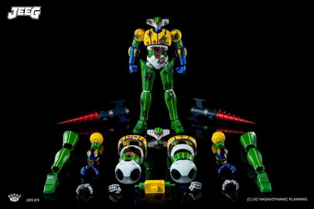 Steel Jeeg Die-cast Scene Series DFS075 Steel Jeeg (Battle Damaged) Gallery Image 3