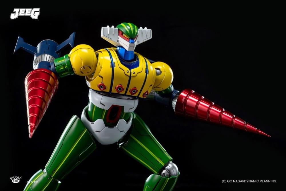 Steel Jeeg Die-cast Scene Series DFS075 Steel Jeeg (Battle Damaged) Gallery Image 16