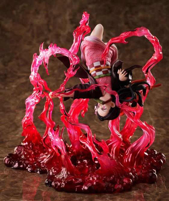 Demon Slayer: Kimetsu no Yaiba Nezuko Kamado (Exploding Blood) 1/8 Scale Figure Gallery Image 4