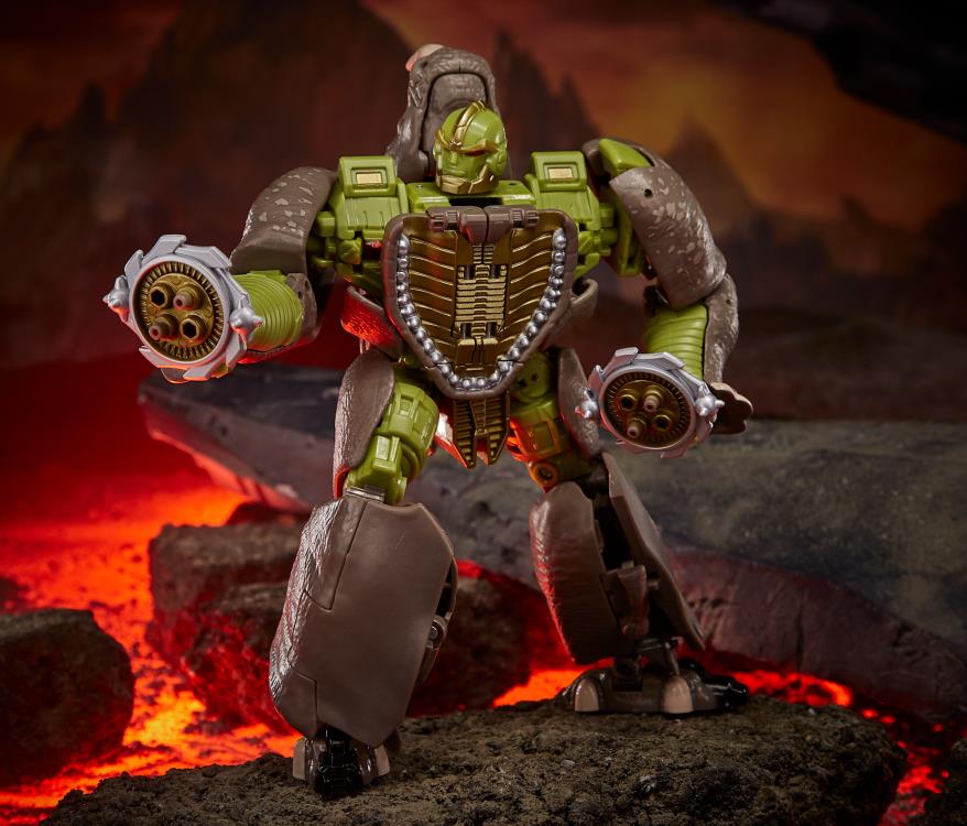 Transformers War for Cybertron: Kingdom Voyager Rhinox Gallery Image 4