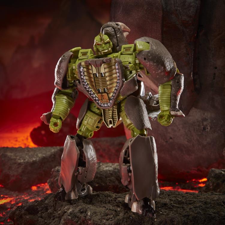 Transformers War for Cybertron: Kingdom Voyager Rhinox Gallery Image 3