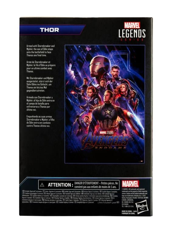 Avengers: Endgame Marvel Legends The Infinity Saga Thor Action Figure Gallery Image 16