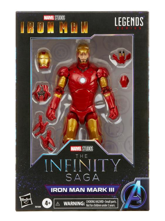 Iron Man Marvel Legends The Infinity Saga Iron Man Mark III Action Figure Gallery Image 8
