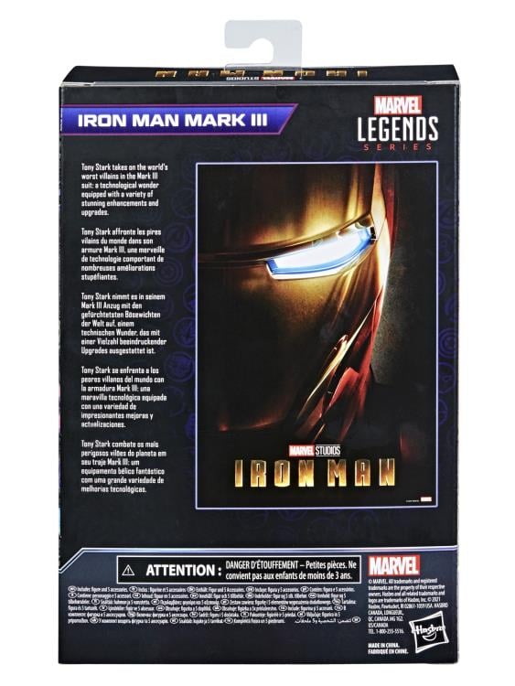 Iron Man Marvel Legends The Infinity Saga Iron Man Mark III Action Figure Gallery Image 9