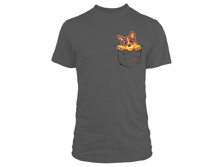 World of Warcraft Molten Corgi In My Pocket T-Shirt Gallery Image 1