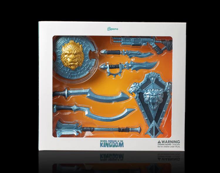 Animal Warriors of the Kingdom Primal Collection Cobalt Steel Weapon Set Gallery Image 6
