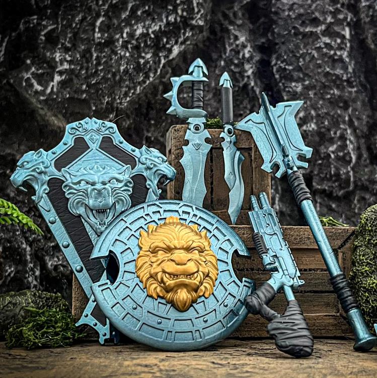 Animal Warriors of the Kingdom Primal Collection Cobalt Steel Weapon Set Gallery Image 4