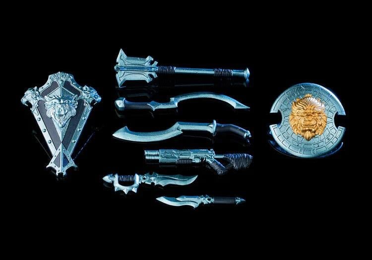 Animal Warriors of the Kingdom Primal Collection Cobalt Steel Weapon Set Gallery Image 5
