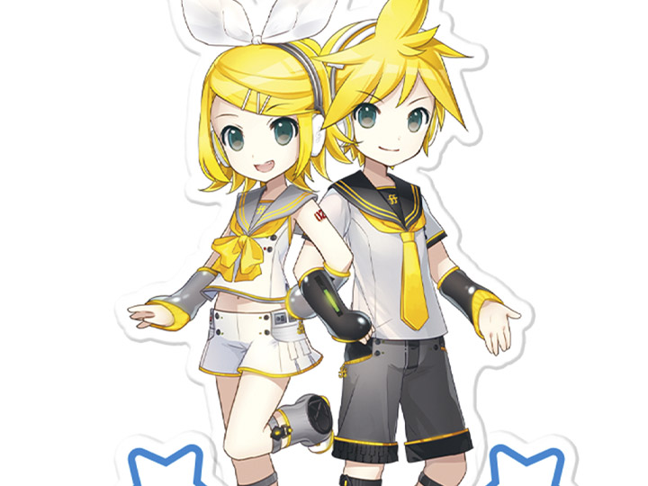 Vocaloid Rin & Len Kagamine Acrylic Figure Gallery Image 1