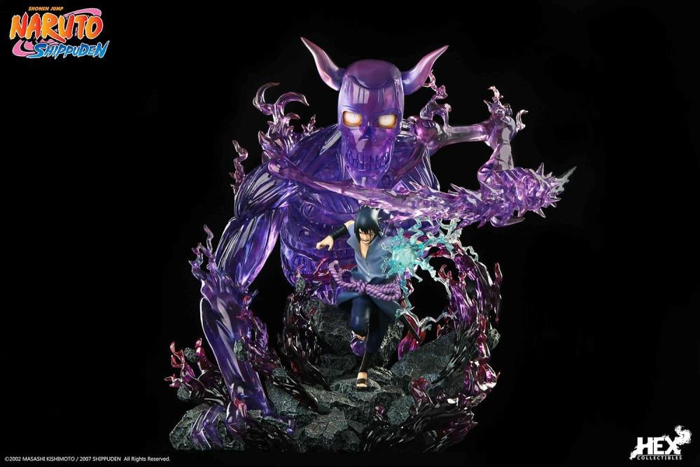 Naruto: Shippuden Uchiha Sasuke 1/8 Scale Statue Gallery Image 3