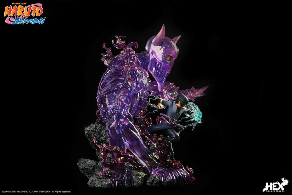 Naruto: Shippuden Uchiha Sasuke 1/8 Scale Statue Gallery Image 7