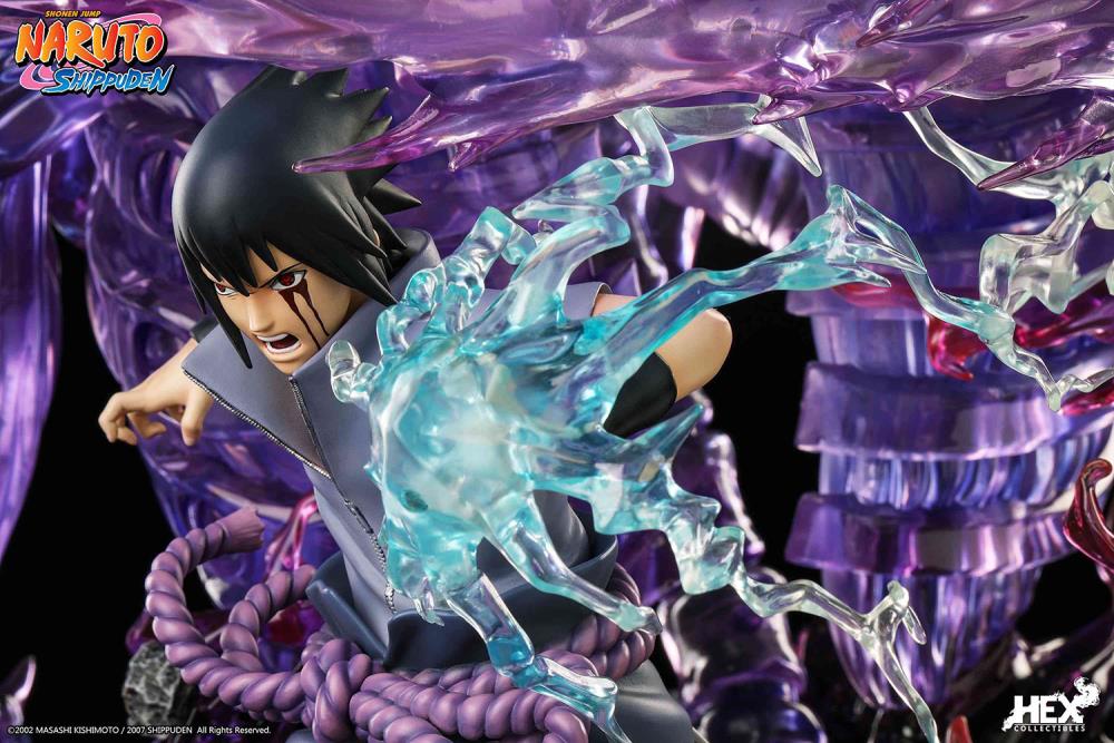 Naruto: Shippuden Uchiha Sasuke 1/8 Scale Statue Gallery Image 10