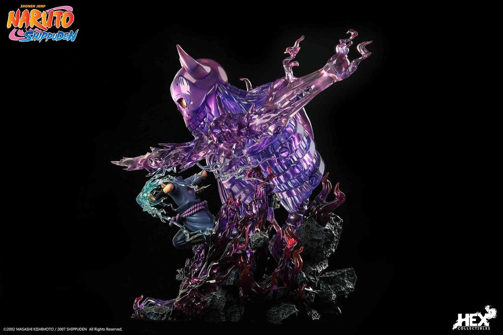 Naruto: Shippuden Uchiha Sasuke 1/8 Scale Statue Gallery Image 6