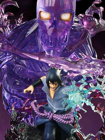 Naruto: Shippuden Uchiha Sasuke 1/8 Scale Statue Gallery Image 2